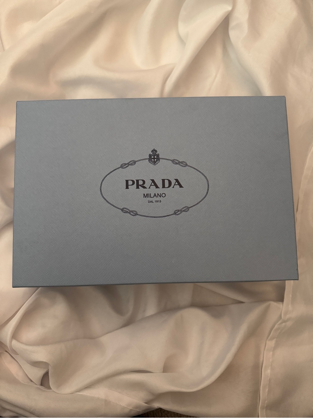 Prada Blue and Black Gift Box Set